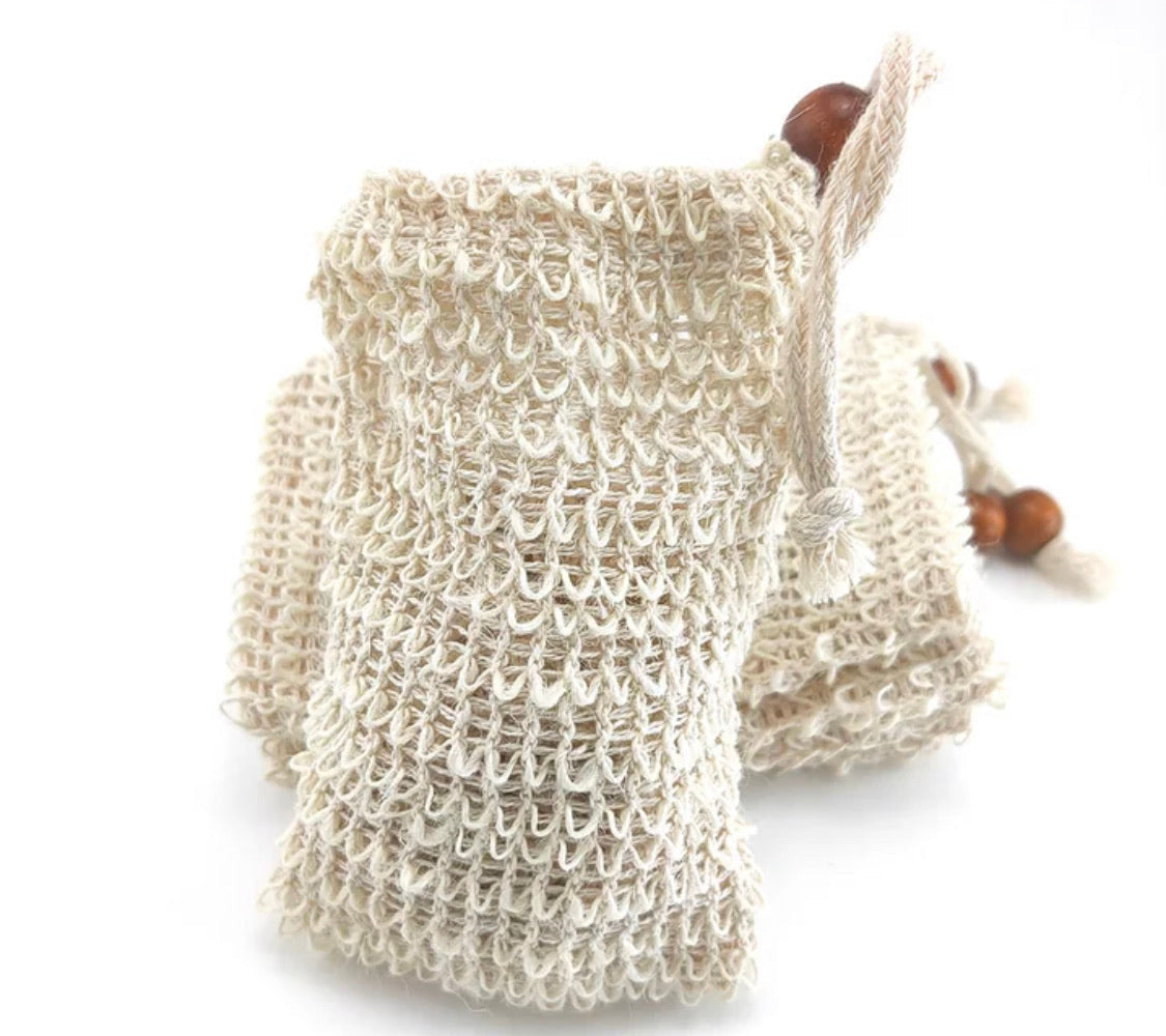 Sisal Hemp Soap Bag | Foaming Easy Bubble Soap Holder.