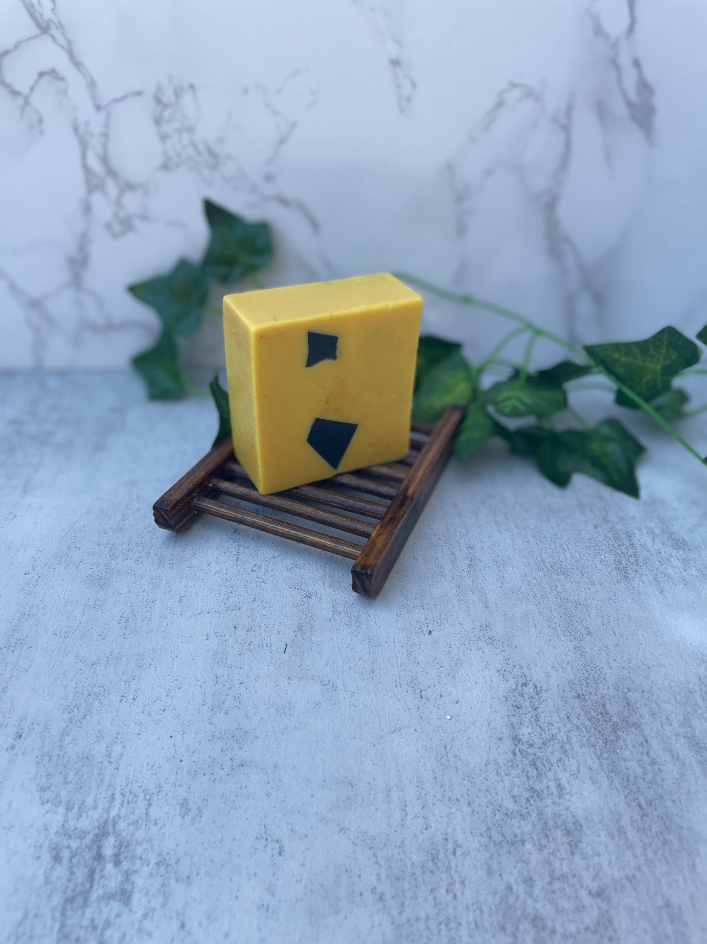 Activated Charcoal & Turmeric Soap Bar.