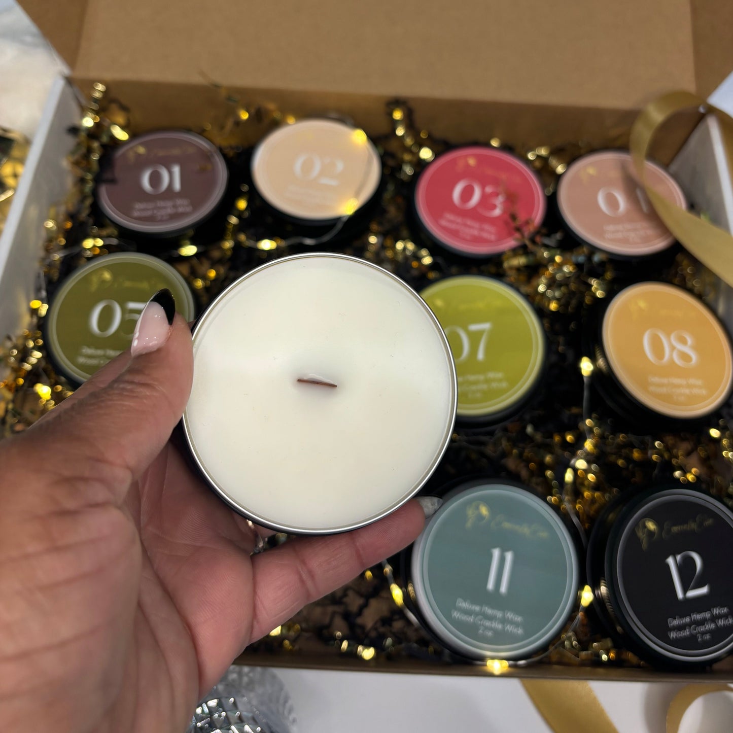 12 Days of Christmas Candles