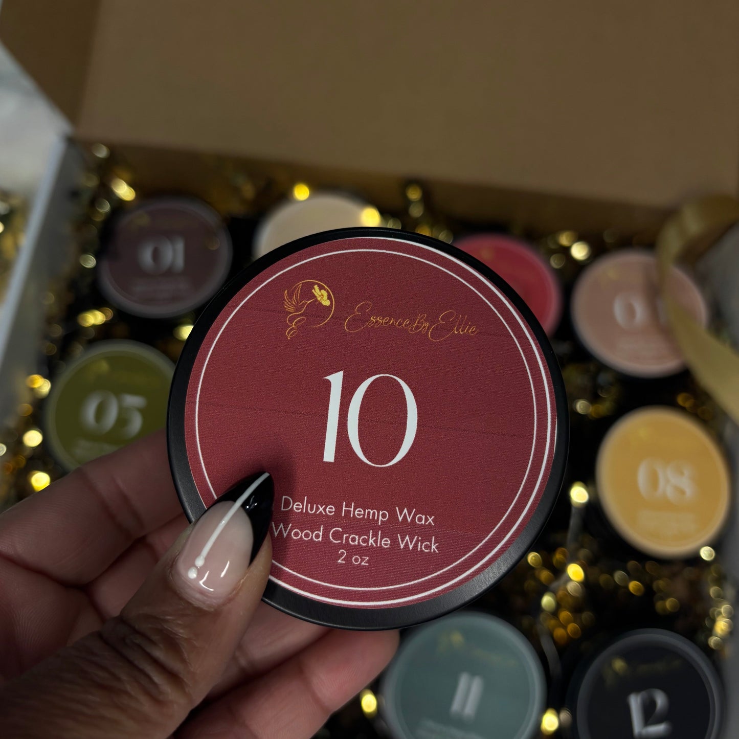 12 Days of Christmas Candles