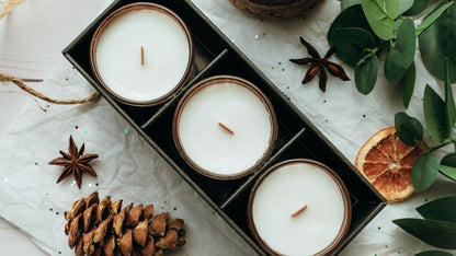 Winter Candle | Cutie Candle | 2.5 oz Wood Wick Candle