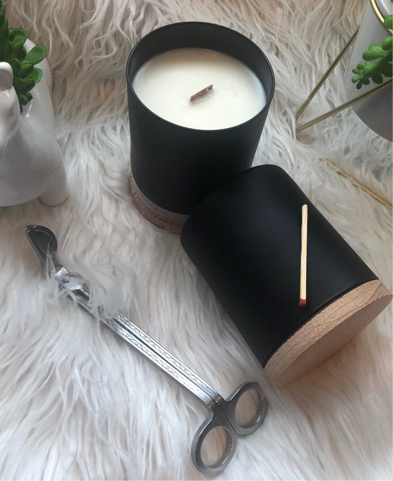 Selfcare candle is a spa scent with citrus notes